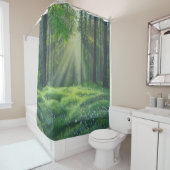 朝が暮れた シャワーカーテン (インサイチュ)