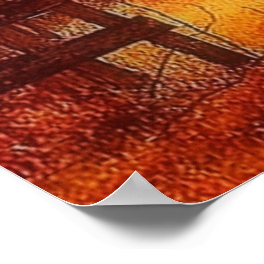 朝が暮れた ポスター (角)