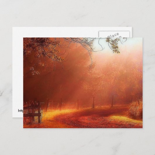 朝が暮れた ポストカード (正面/裏面)