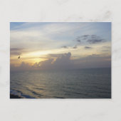 朝が暮れた ポストカード (正面)