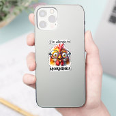 朝が苦手です！ シール (スマートフォン)