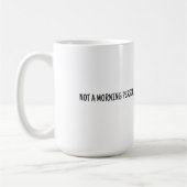 朝が苦手な人向けマグカップ コーヒーマグカップ (左)