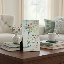 朝ごとに新たな彼の慈しみ フォトプラーク