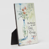 朝ごとに新たな彼の慈しみ フォトプラーク (側面)