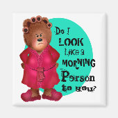 朝ではない人 マグネット (正面)