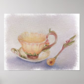 朝のお茶時間 ポスター (正面)