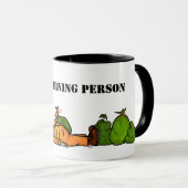 朝のごみ男のマグカップではない マグカップ (正面右)