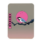 朝のさえずり マグネット (縦)
