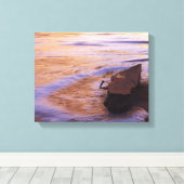 朝のアドロフトストレッチされたキャンバスの印刷 キャンバスプリント (インサイチュ (ウッドフロア))