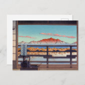 朝のアラユスパ塩原 ポストカード (正面/裏面)