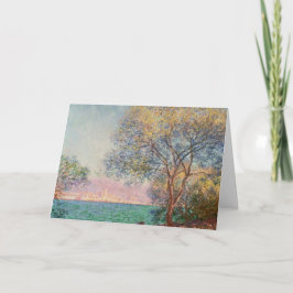 朝のアンティーブ カード