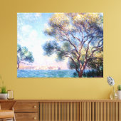 朝のアンティーブ キャンバスプリント (インサイチュ (リビング))