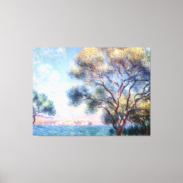 朝のアンティーブ キャンバスプリント