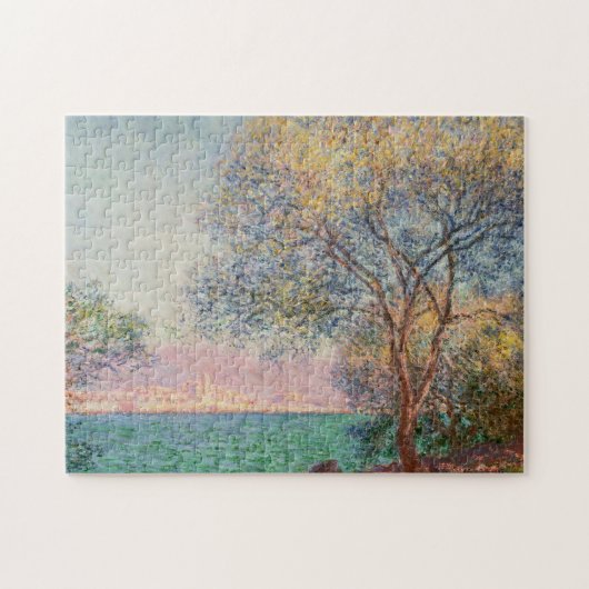 朝のアンティーブ ジグソーパズル (横)