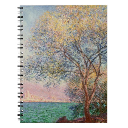 朝のアンティーブ ノートブック (正面)