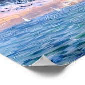 朝のアンティーブ ポスター (角)