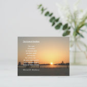 朝のインスピレーション ポストカード (スタンド正面)