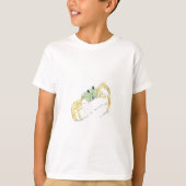 朝のカニです Tシャツ (正面)