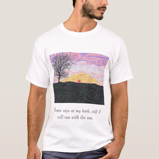 朝のギフト Tシャツ (正面)