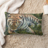 朝のグルーミング ランバークッション (ブランケット)