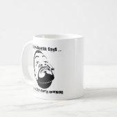 『朝のコクスマン』 コーヒーマグカップ (正面左)