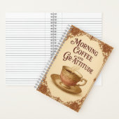 朝のコーヒーとGR姿勢 ノートブック (内側)