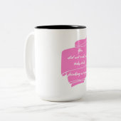 朝のコーヒーにぴったりのカップ ツートーンマグカップ (正面左)