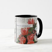 朝のコーヒーの時間を中断しないで下さい マグカップ (正面右)