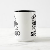 朝のコーヒーシット&ゴーにぴったり マグカップ (中央)