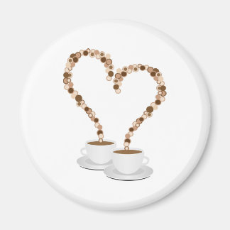 朝のコーヒーマグネット マグネット