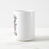 朝のコーヒー前の雑談厳禁!大 コーヒーマグカップ (中央)