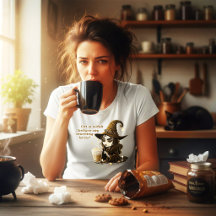 朝のコーヒー前は魔女です