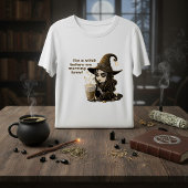 朝のコーヒー前は魔女です Tシャツ