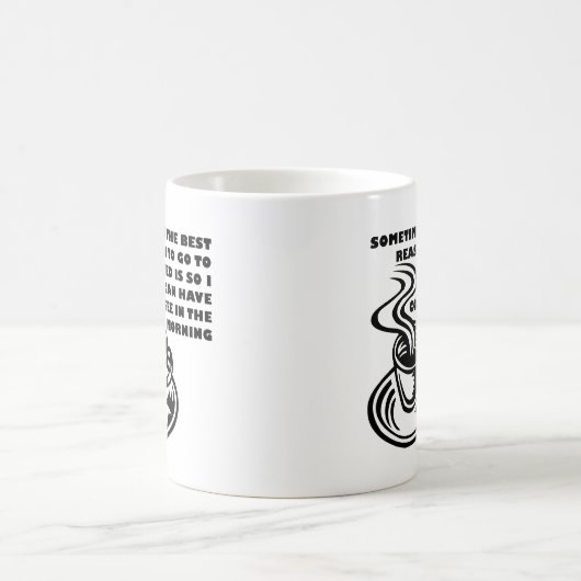 朝のコーヒー面白マグカップ コーヒーマグカップ (中央)