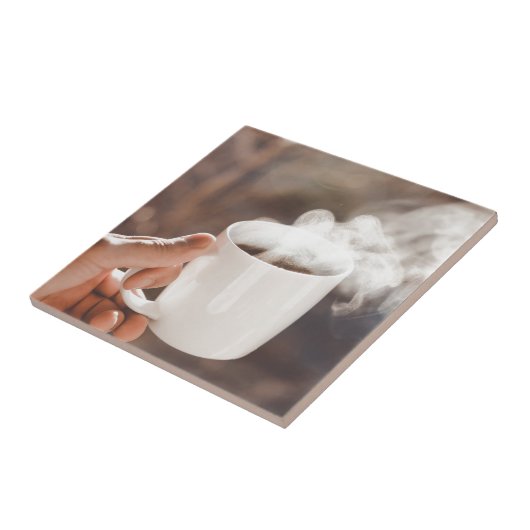 朝のコーヒー タイル (側面)