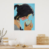 朝のコーヒー ポスター (キッチン)