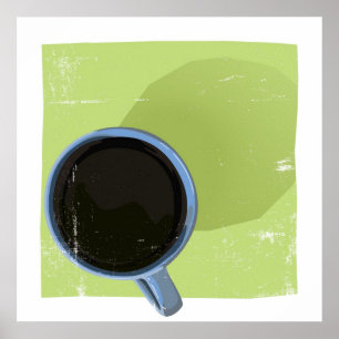 朝のコーヒー ポスター