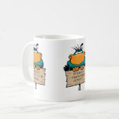 朝のコーヒーBludgerigar コーヒーマグカップ (正面左)