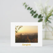 朝のサラエボ ポストカード (スタンド正面)