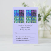 朝のサービスまたは夕べの出来事の「応答」カード 出欠カード (スタンド正面)