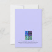 朝のサービスまたは夕べの出来事の「応答」カード 出欠カード (裏面)