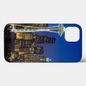 朝のシアトル・スカイラインの画像。 Case-Mate iPhoneケース (裏面 (横))