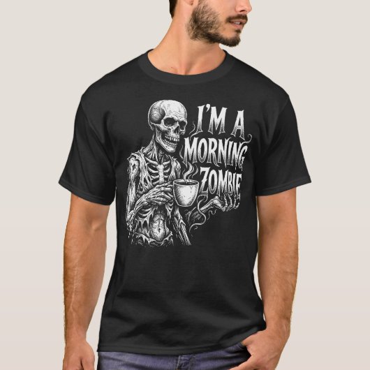 朝のゾンビ Tシャツ (正面)