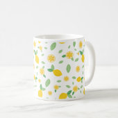 朝のティーでレモン！ コーヒーマグカップ (正面右)