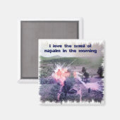 朝のナパームの匂いが大好き！ マグネット (正面/裏面)