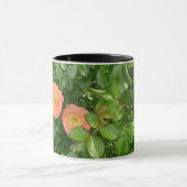 朝のバラのマグカップ マグカップ (中央)