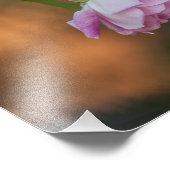 朝のバラ フォトプリント            (角)