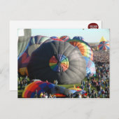 朝のバルーンアルバカーキ ポストカード (正面/裏面)