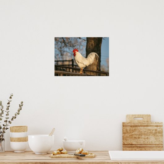 「朝のバンタム」 ポスター (キッチン)