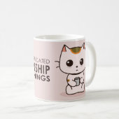 朝のマグとの複雑な人間関係 コーヒーマグカップ (正面右)
